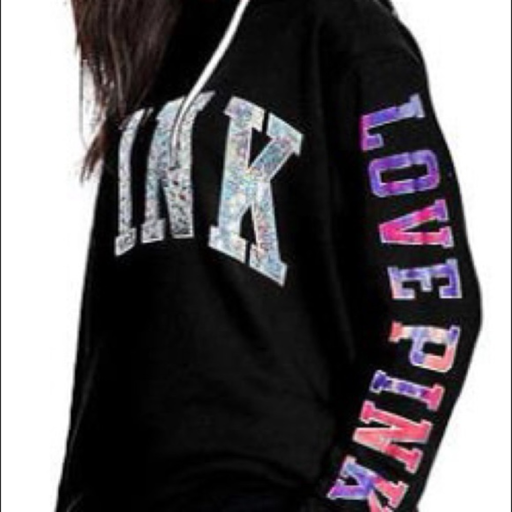 RARE htf vs pink hoodie